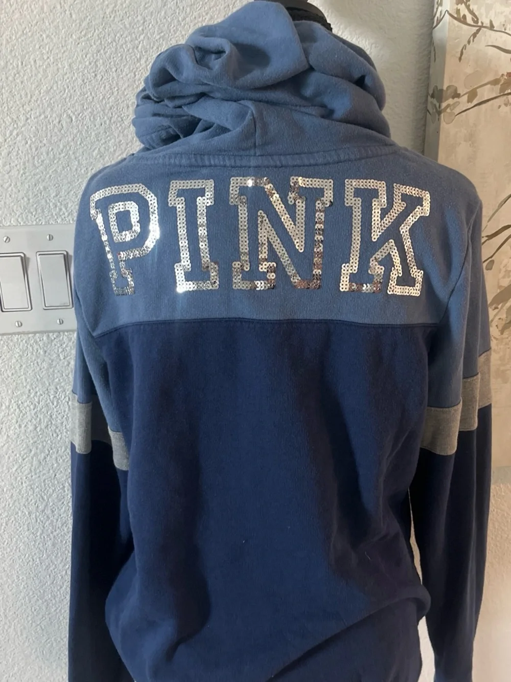 PINK Victorias Secret colorblock pullover